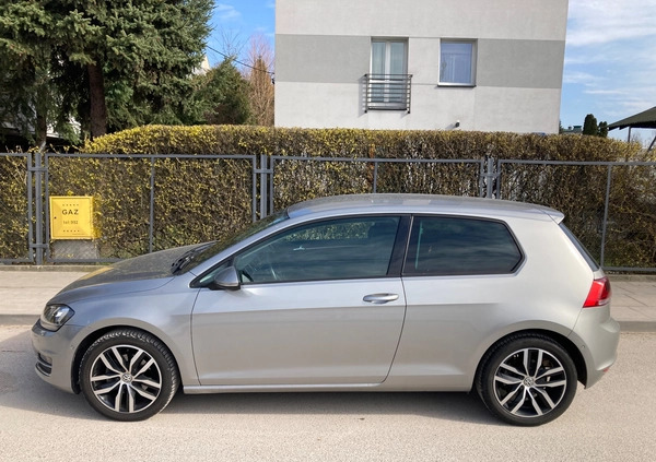 Volkswagen Golf cena 49000 przebieg: 85000, rok produkcji 2013 z Warszawa małe 22